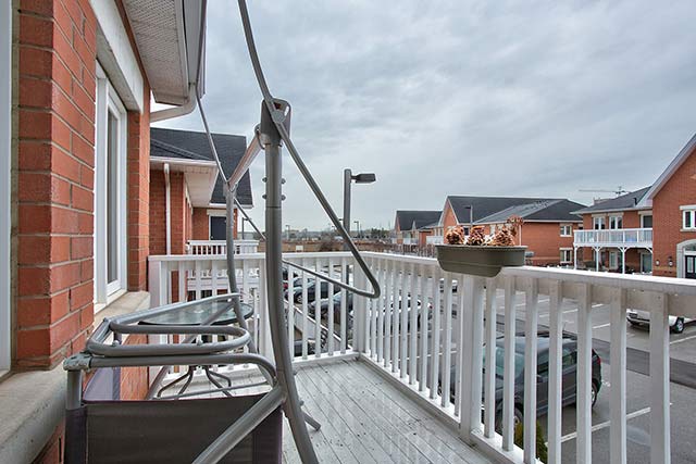 Balcony off master bedroom.