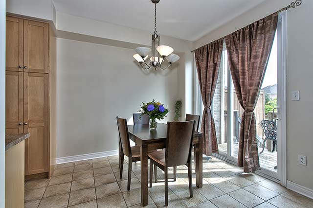 Breakfast area.