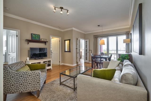 Dining and Living Room Area