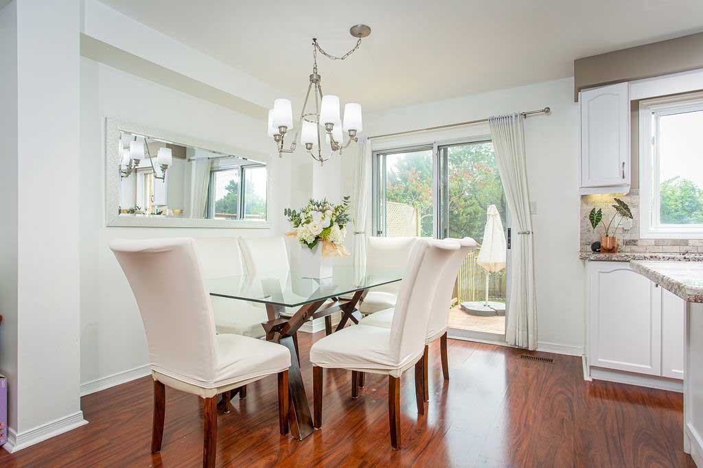 Dining space.