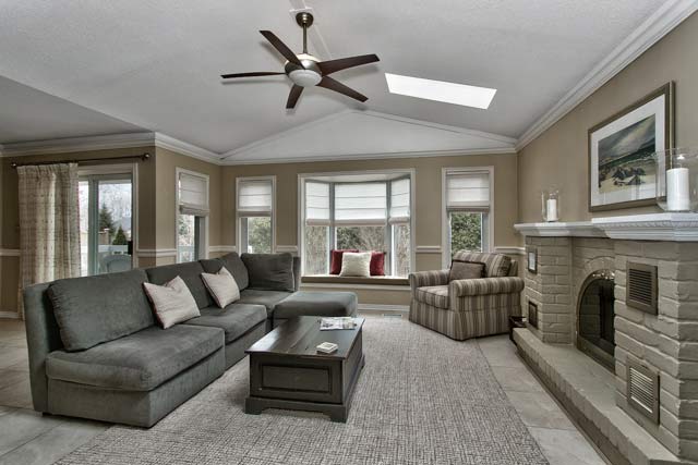 Family room addition.