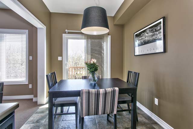 Breakfast area.