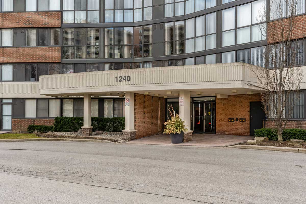 Building Entrance with Controlled Entry
