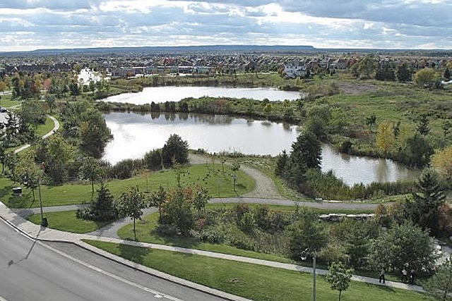View from balcony.